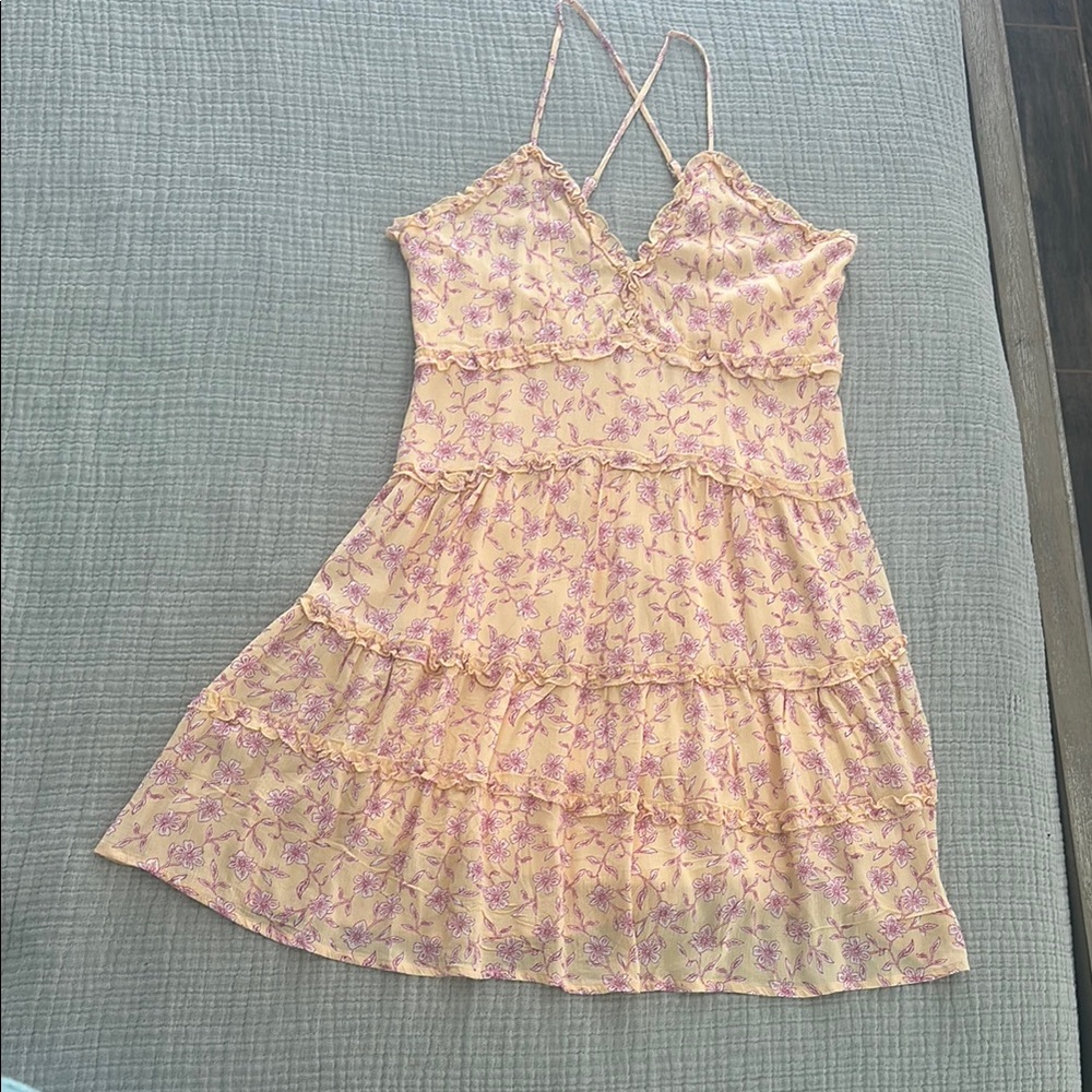 Floral Spaghetti Strap Dress